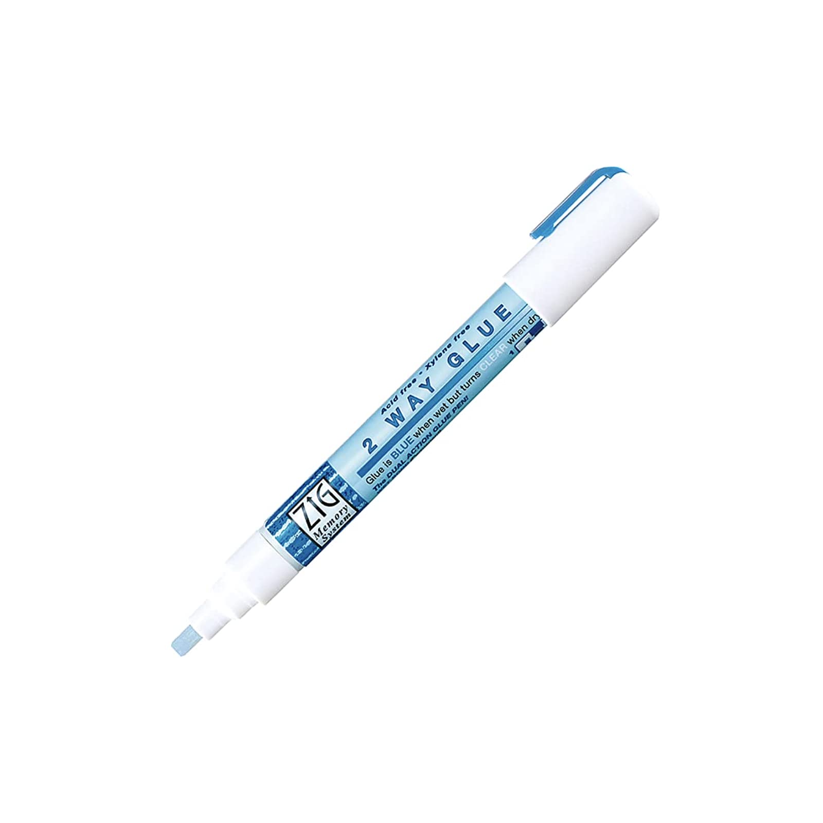 Amazon.com: Kuretake Zig 記憶系統雙向膠– 鑿尖- 3 入: 藝術、手工藝